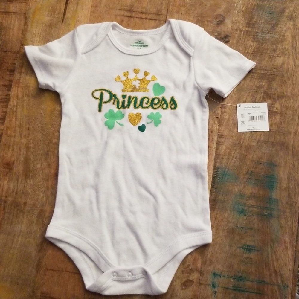 24M ☘ Irish Princess ☘ onesie